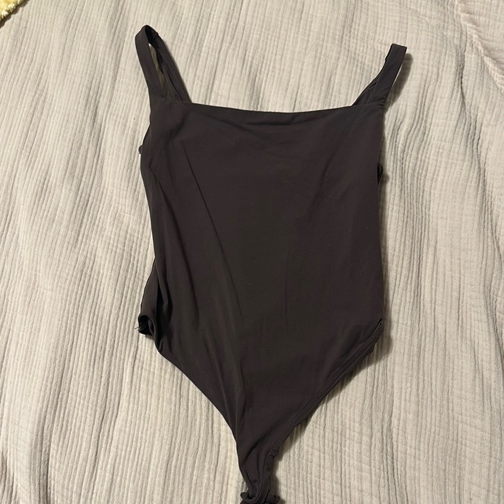 SKIMS Black Bodysuit